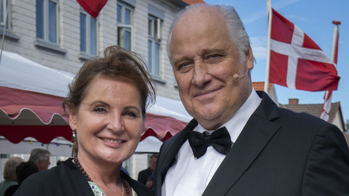 Max Hansen og hustruen Inge Sommer.