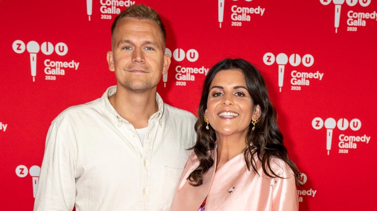 Petra Nagel og kæresten Asbjørn