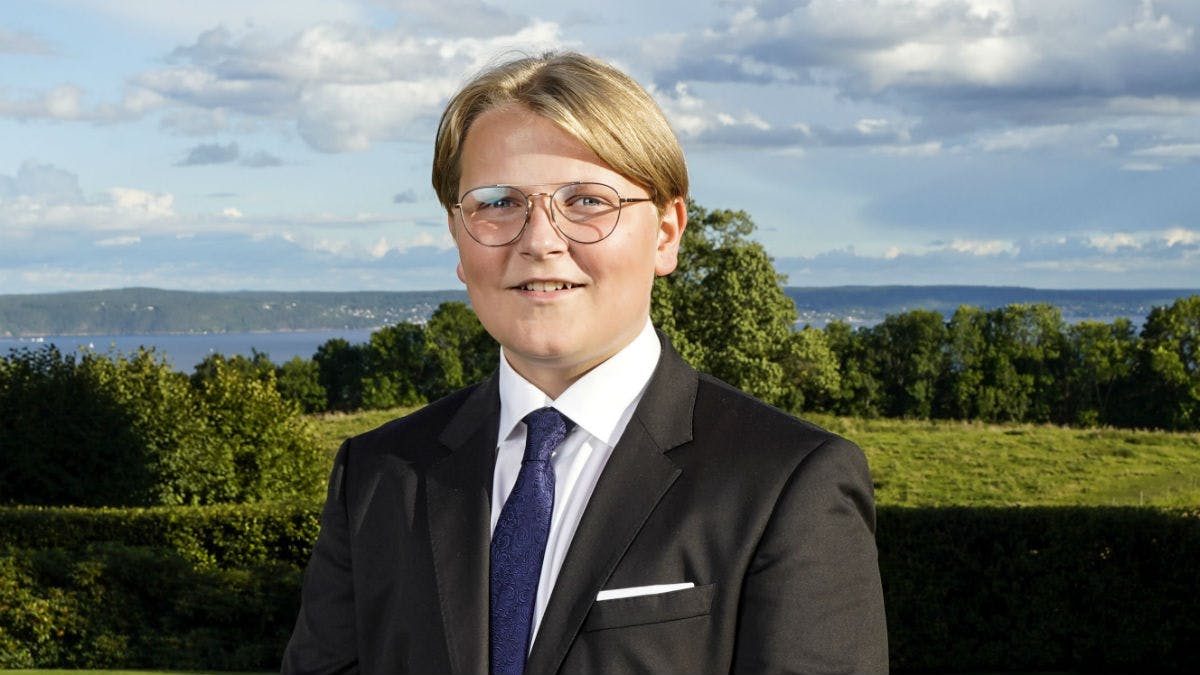 Prins Sverre Magnus.&nbsp;