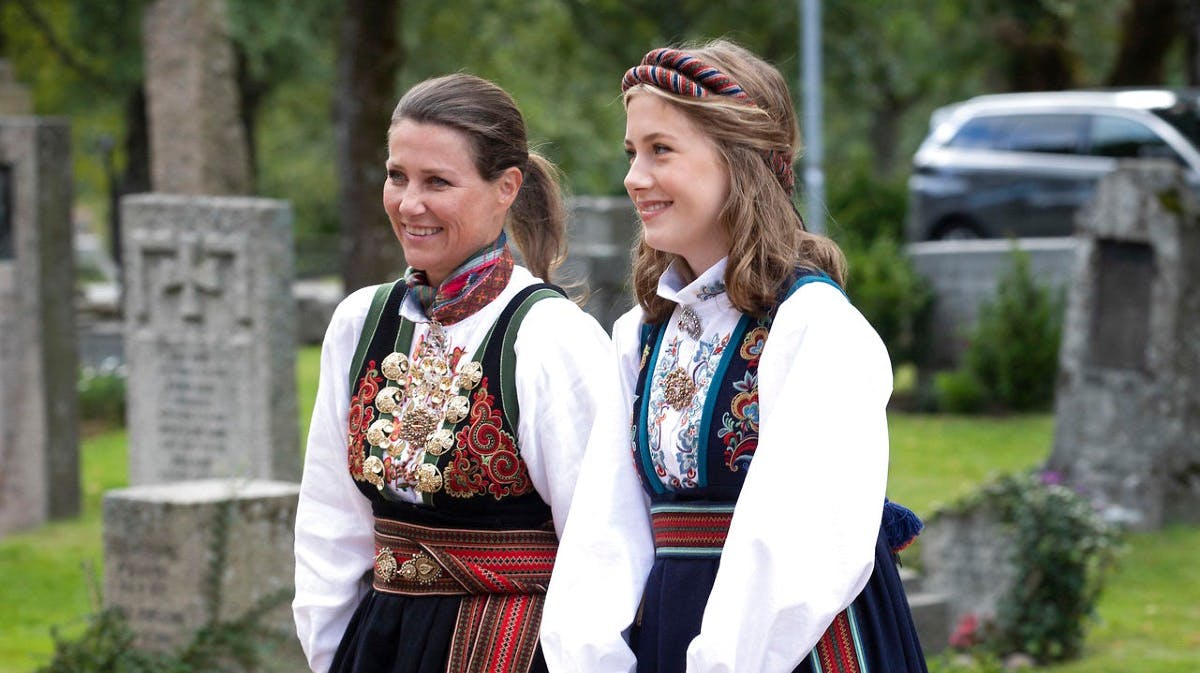 Prinsesse Märtha Louise og Leah Isadora.