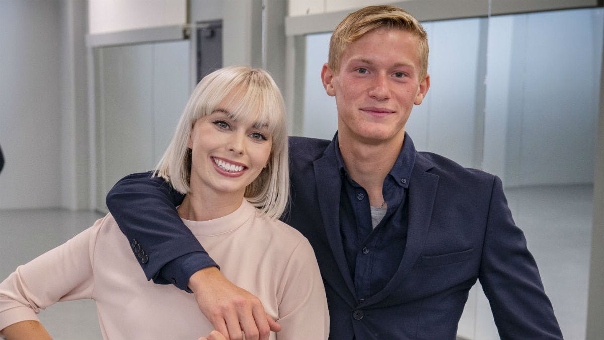 Albert Rosin Hartung og Jenna Bagge. 