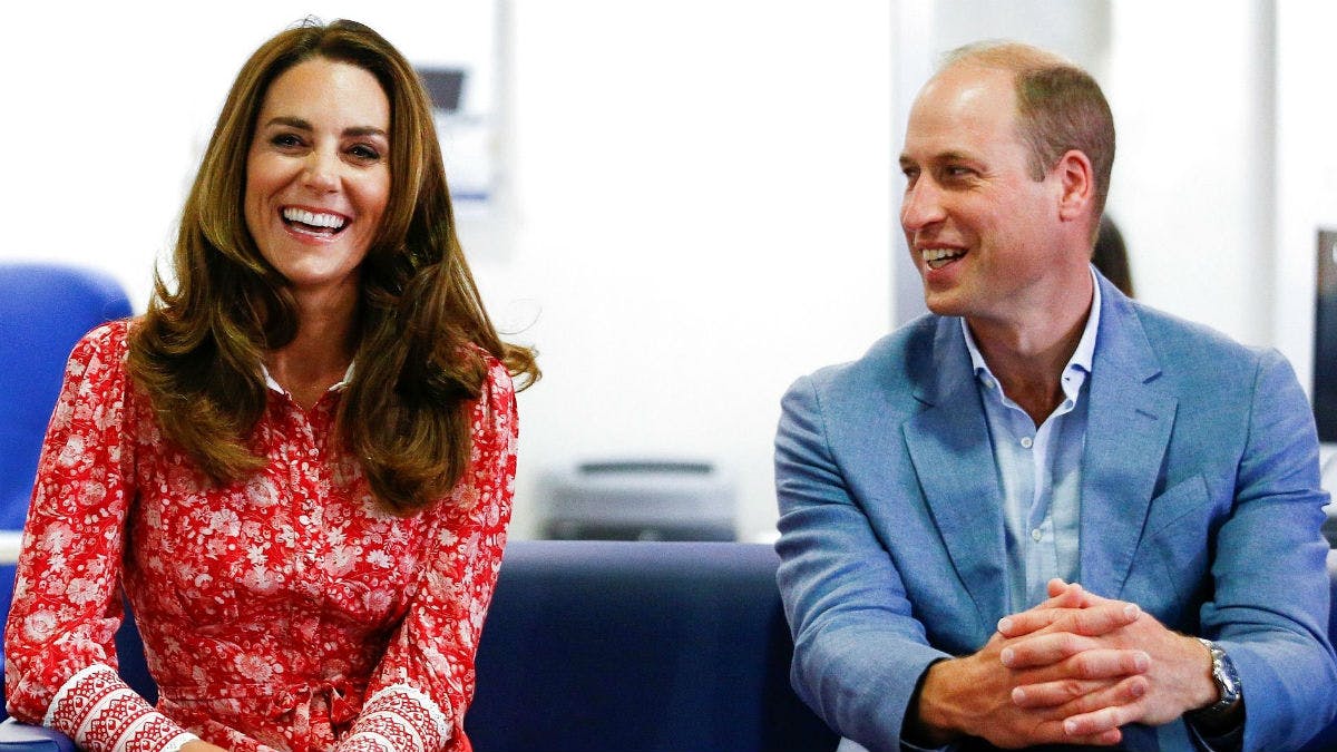 Hertuginde Catherine og prins William.