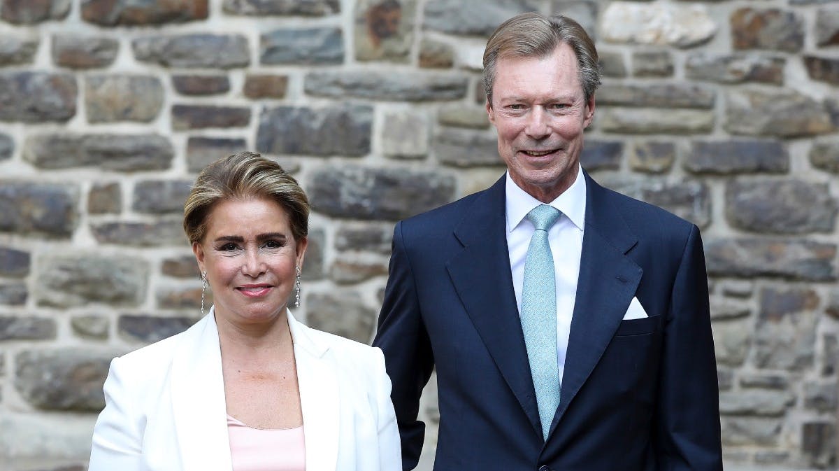 Det luxembourgske storhertugpar. 