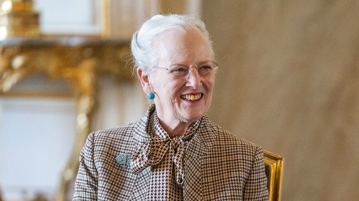 Dronning Margrethe. 