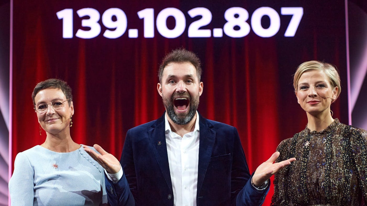 Janni Pedersen, Mikkel Kryger og Louise Wolff