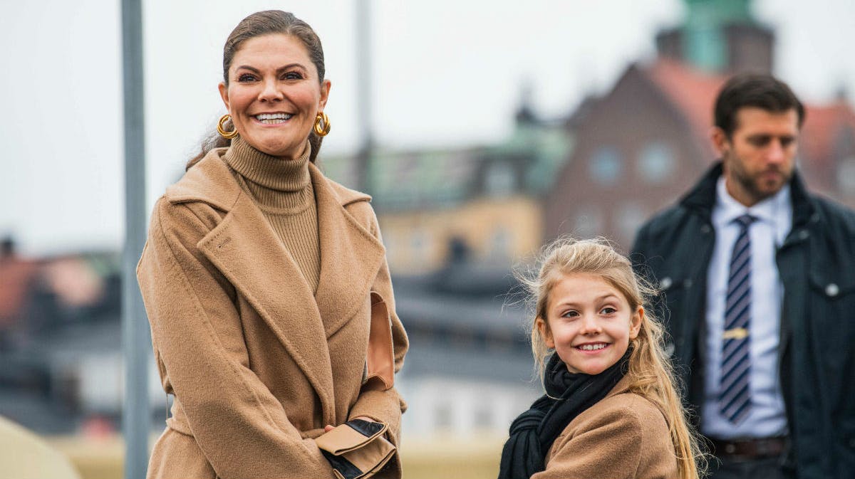 Kronprinsesse Victoria og prinsesse Estelle.&nbsp;