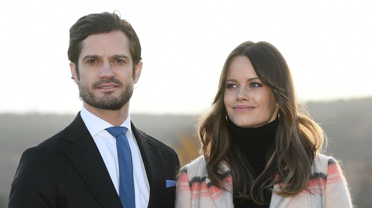 Prins Carl Philip og prinsesse Sofia i Värmland. 