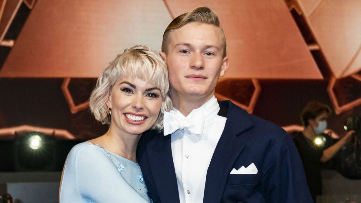 Albert Rosin Harson og Jenna Bagge.