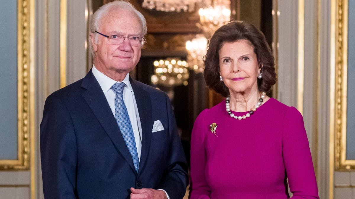 Kong Carl Gustaf og dronning Silvia