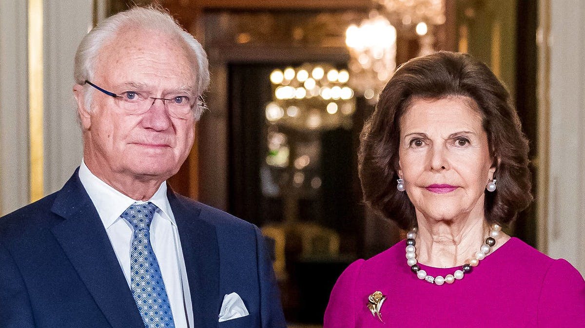 Kong Carl Gustaf og dronning Silvia