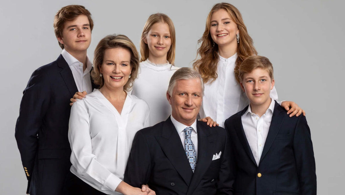 Den belgiske kongefamilie.