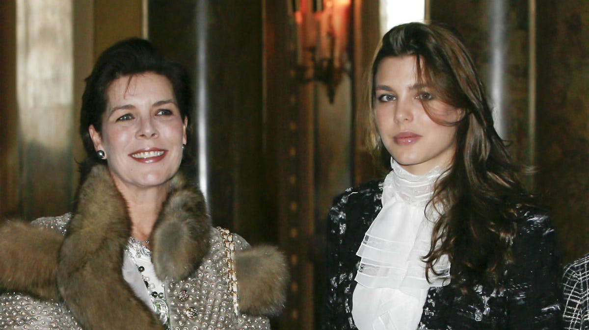 Prinsesse Caroline og Charlotte Casiraghi.