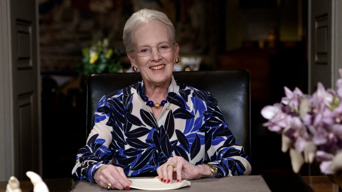 Dronningens nytårstale 31. december 2020.