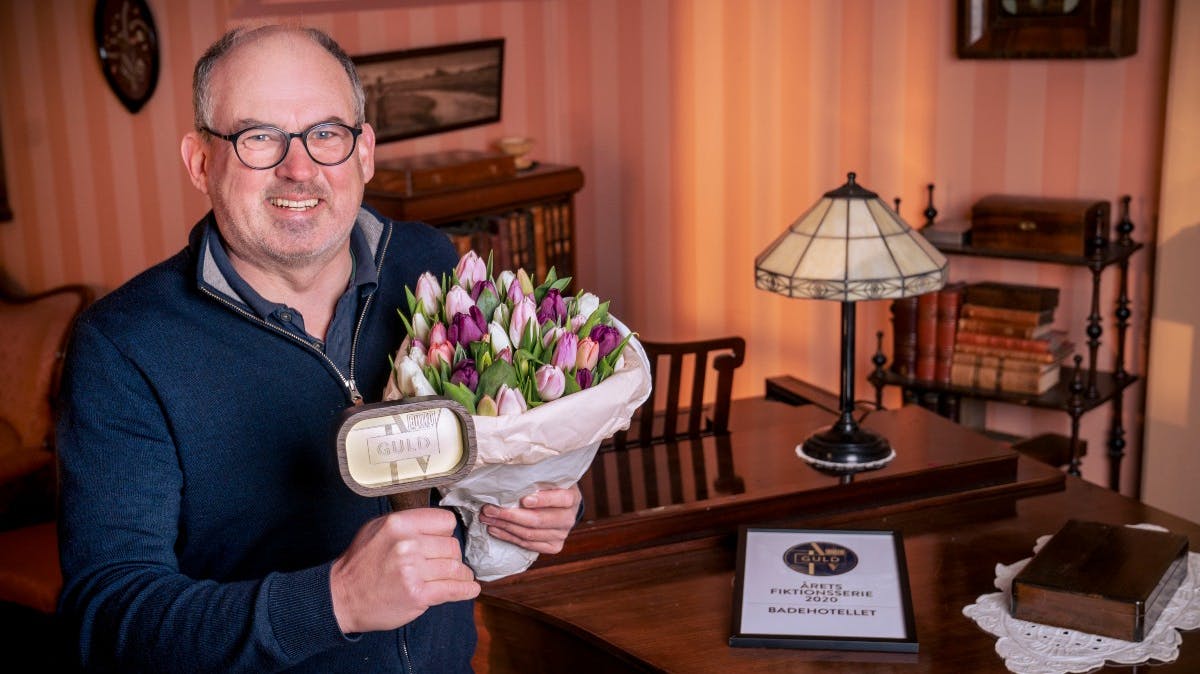 "Badehotellet"s producer Michael Bille Frandsen.
