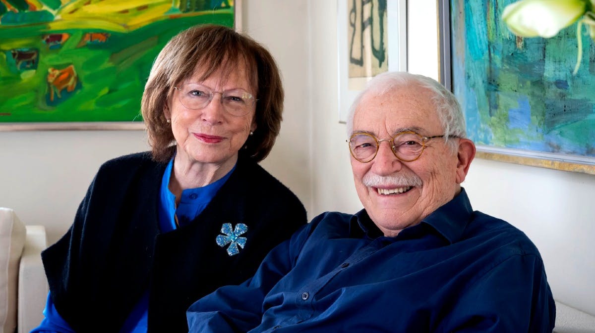 Alice Vestergaard og Uffe Ellemann