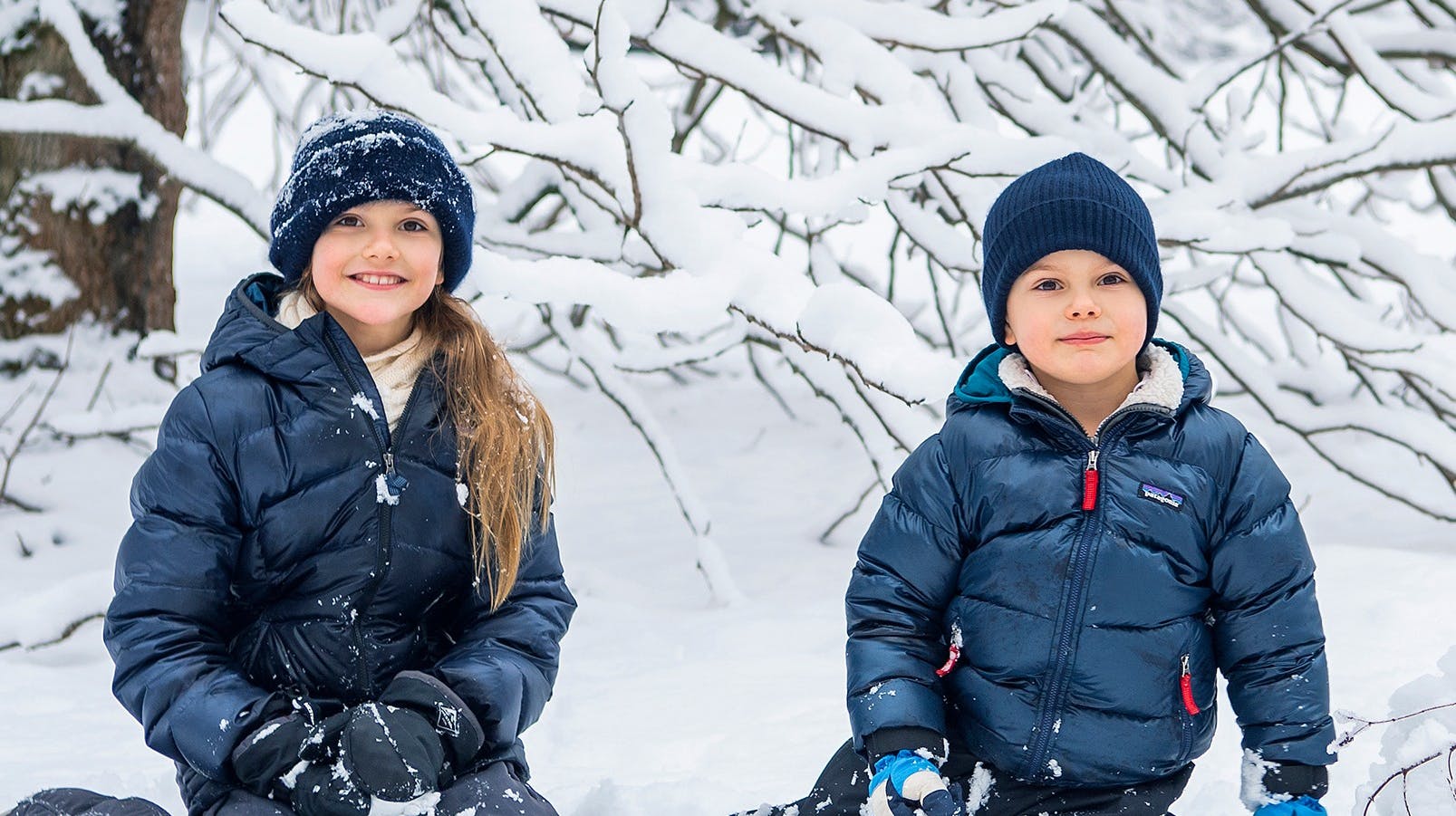 Prinsesse Estelle og prins Oscar.&nbsp;