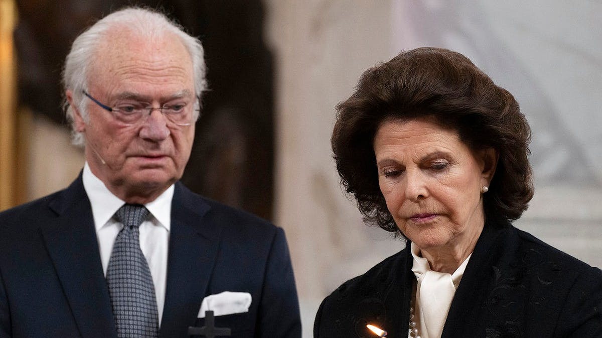 Kong Carl Gustaf og dronning Silvia