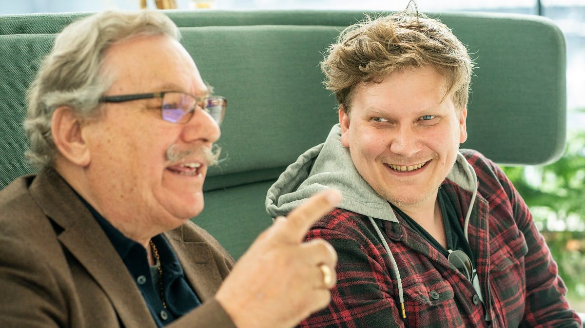 Heino og Bjarne Hansen