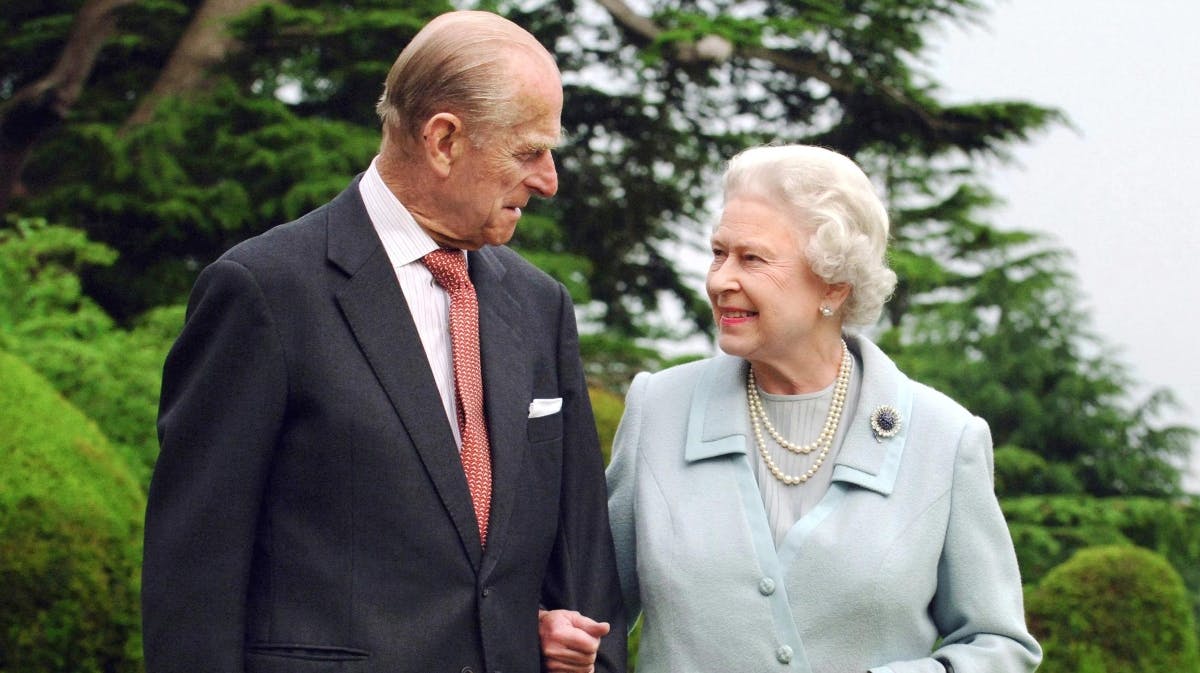 Prins Philip og dronning Elizabeth