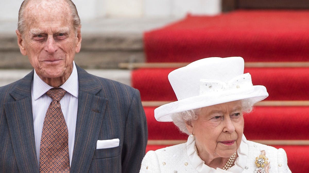 Prins Philip og dronning Elizabeth