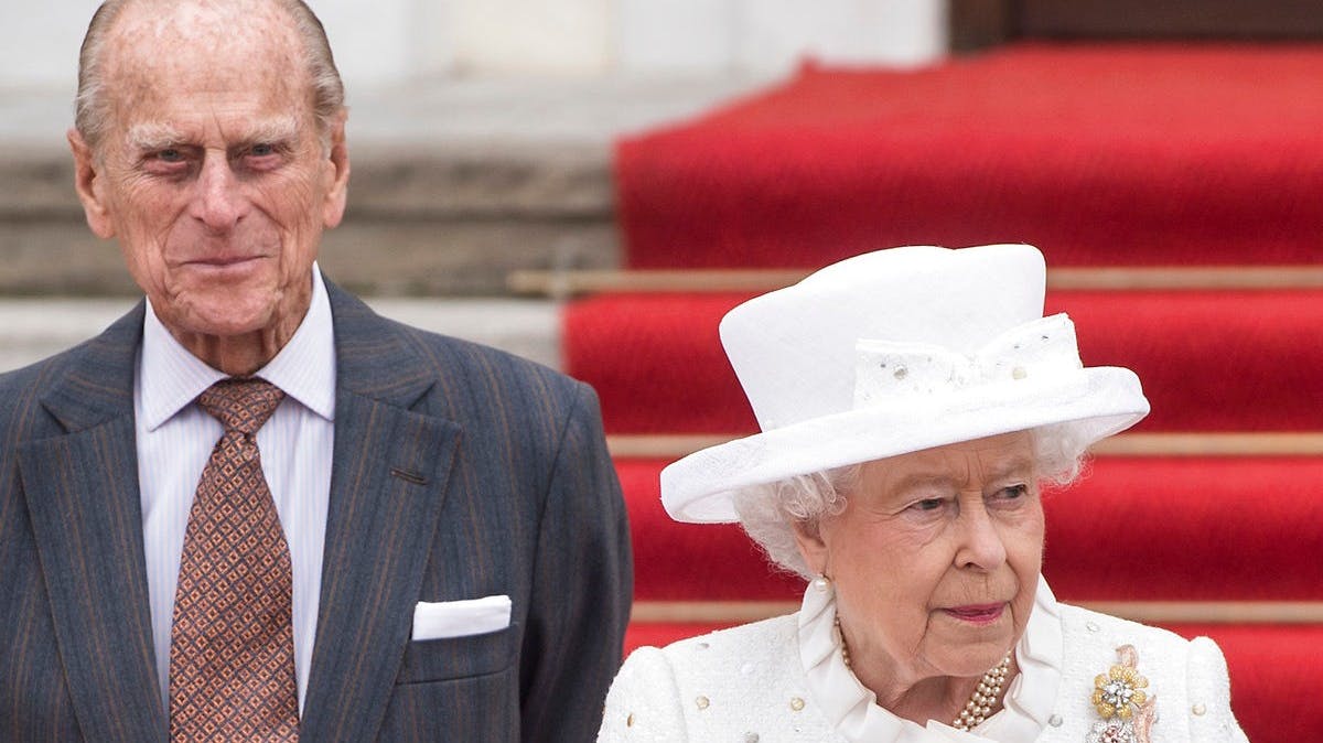 Prins Philip og dronning Elizabeth