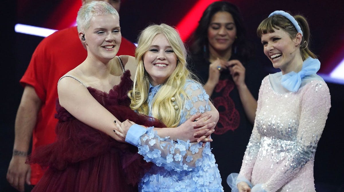 Solveig og Nikoline Steen Kristensen i "X Factor"