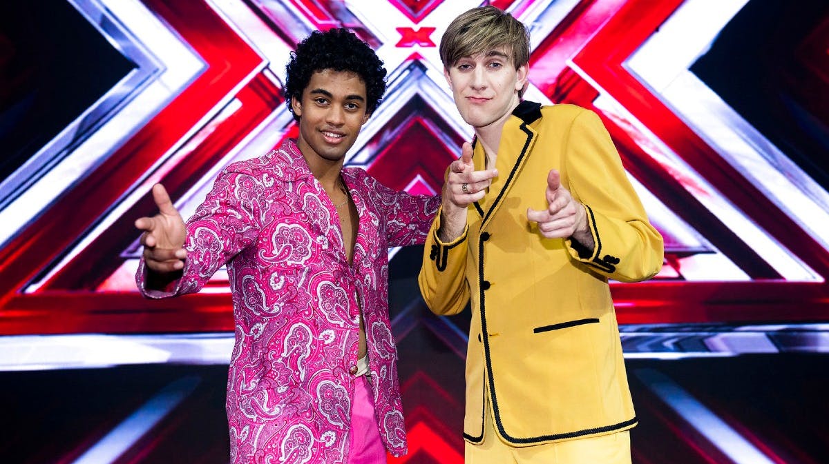 Simon & Marcus i "X Factor" 2021