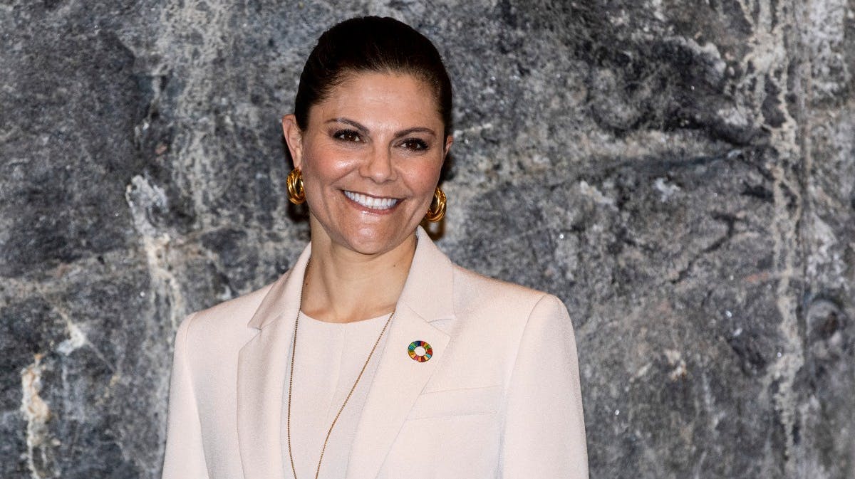 Kronprinsesse Victoria til Nobel-konferencen tirsdag. 