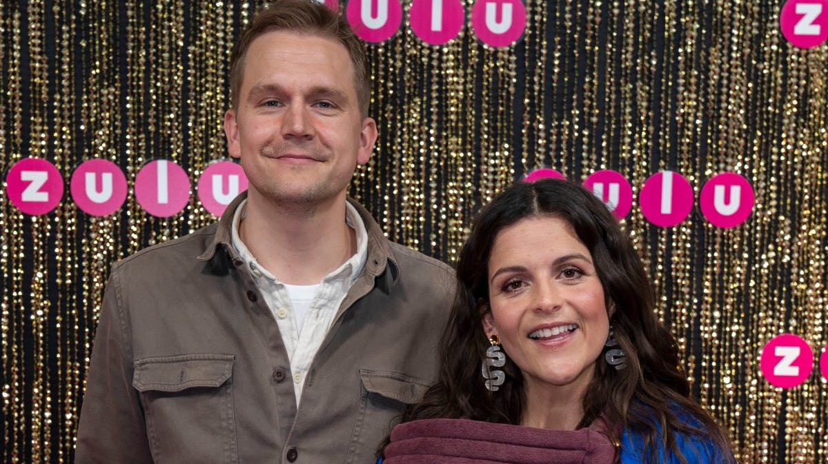 Petra Nagel og kæresten Asbjørn Munk