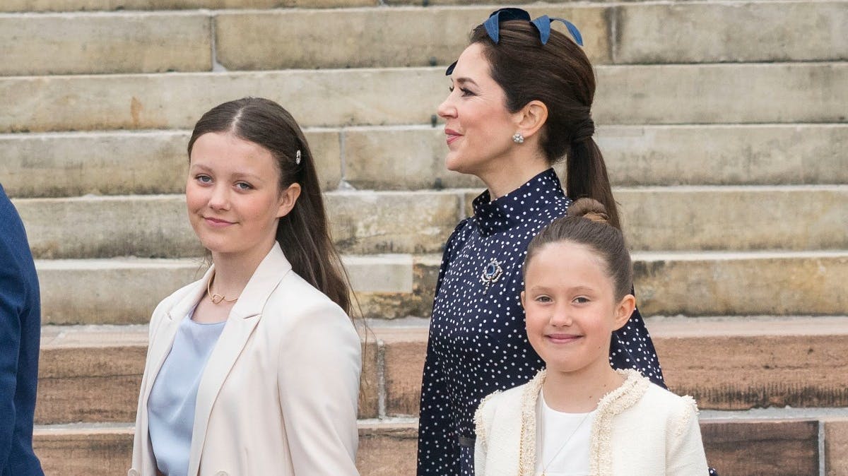 Prinsesse Isabella, kronprinsesse Mary og prinsesse Josephine