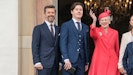 Kronprins Frederik, prins christian og dronning Margrethe