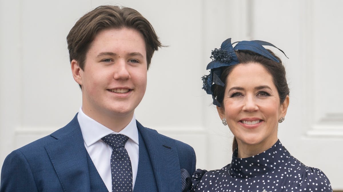Prins Christian og kronprinsesse Mary.