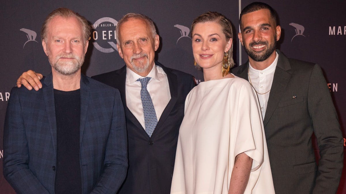 Ulrich Thomsen, Jussi Adler-Olsen, Sofie Torp og Zaki Youssef