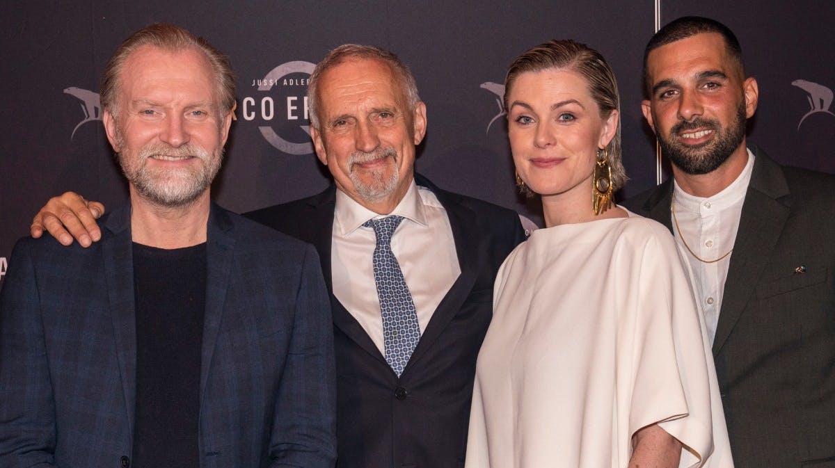 Ulrich Thomsen, Jussi Adler-Olsen, Sofie Torp og Zaki Youssef