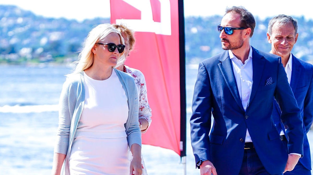 Kronprinsesse Mette-Marit og kronprins Haakon