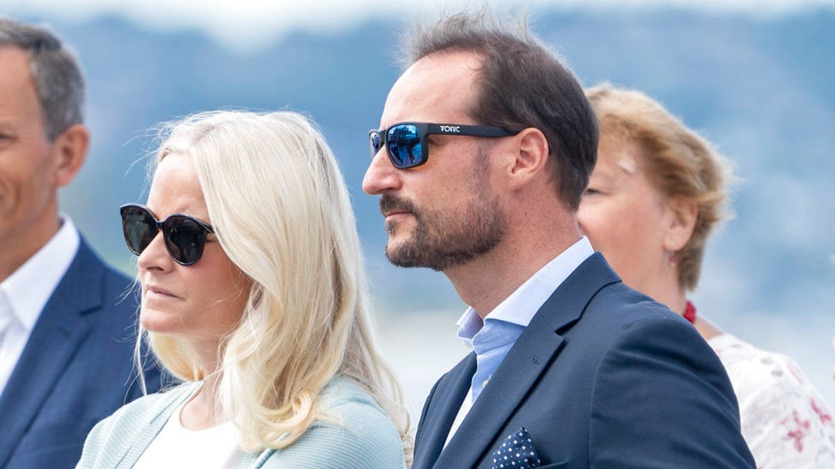 Kronprinsesse Mette-Marit og kronprins Haakon