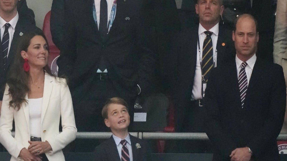 Kate, George og William