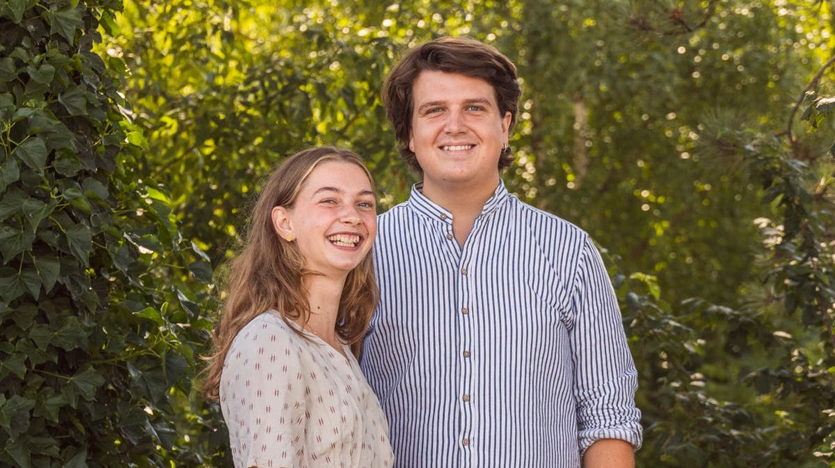 Alfred Midé Erichsen og Madeleine