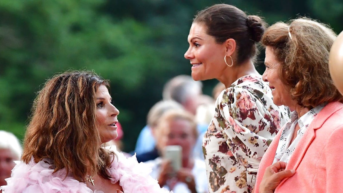 Carola, kronprinsesse Victoria og dronning Silvia