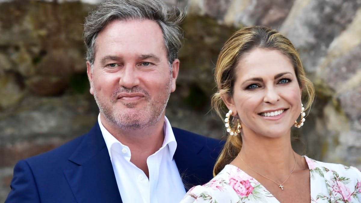 Prinsesse Madeleine og Chris O&#39;Neill ved Victoriakoncerten onsdag eftermiddag.&nbsp;