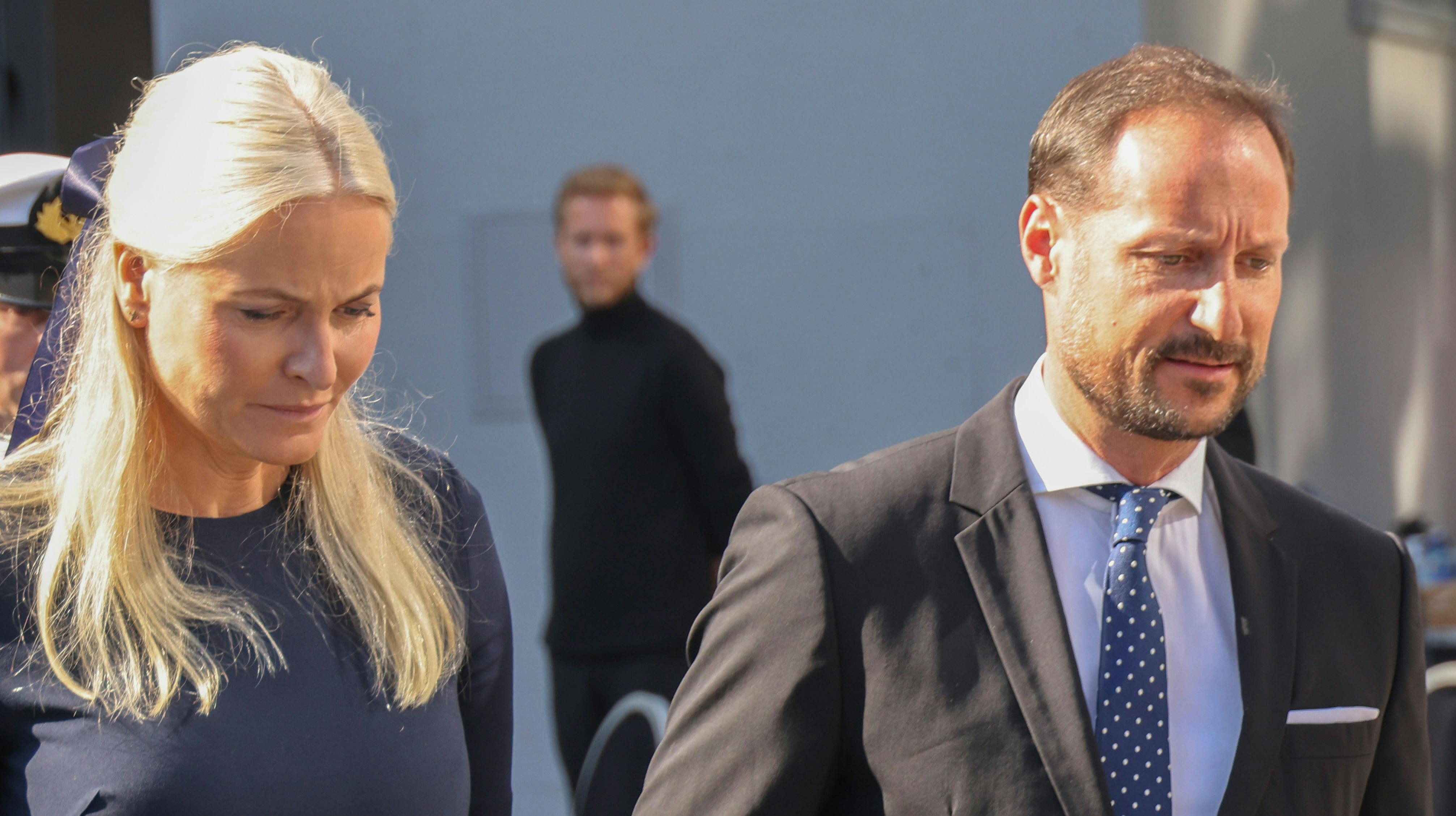 Kronprinsesse Mette-Marit og kronprins Haakon.