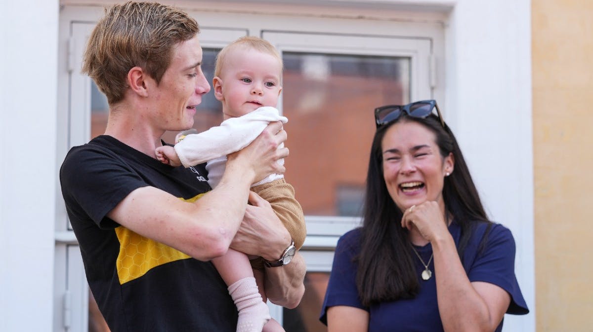 Jonas Vingegaard, Frida og Trine Marie Hansen