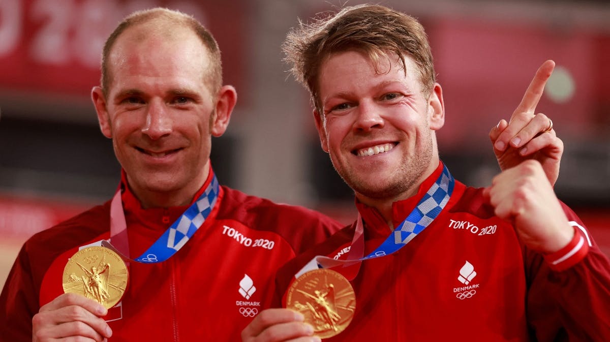 Michael Mørkøv og Lasse Norman Hansen.