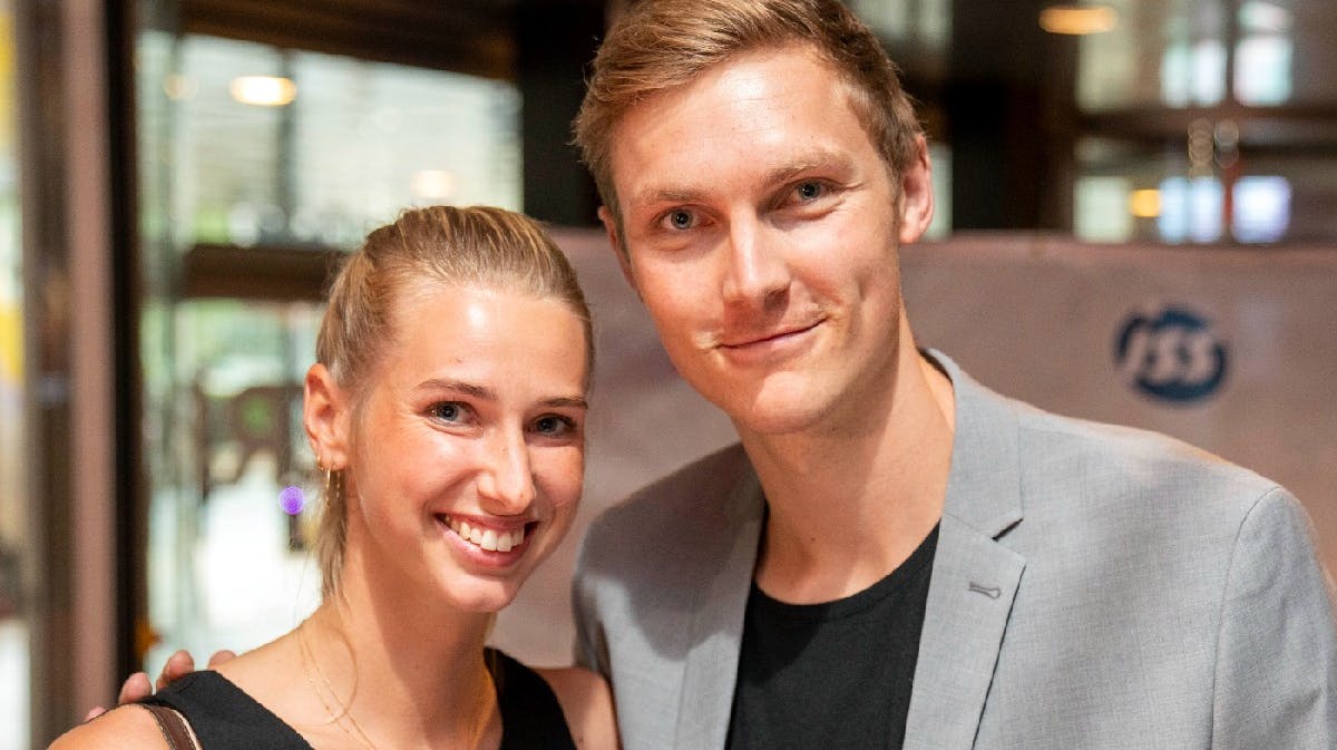 Natalia Koch Rohde og Viktor Axelsen