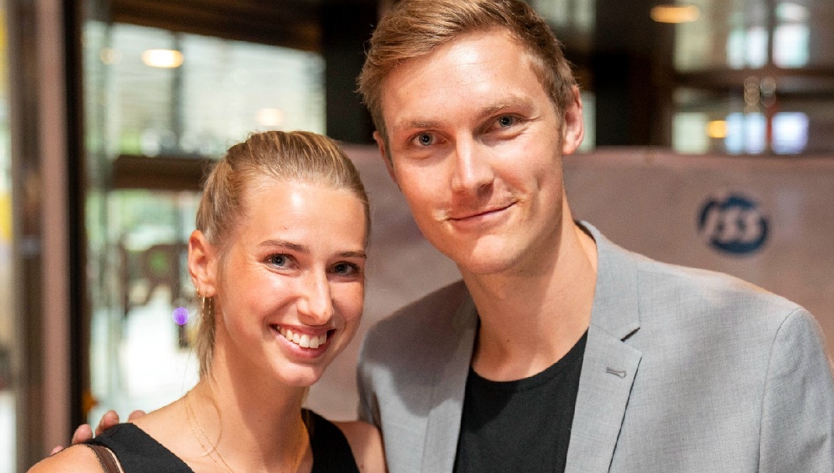 Natalia Koch Rohde og Viktor Axelsen