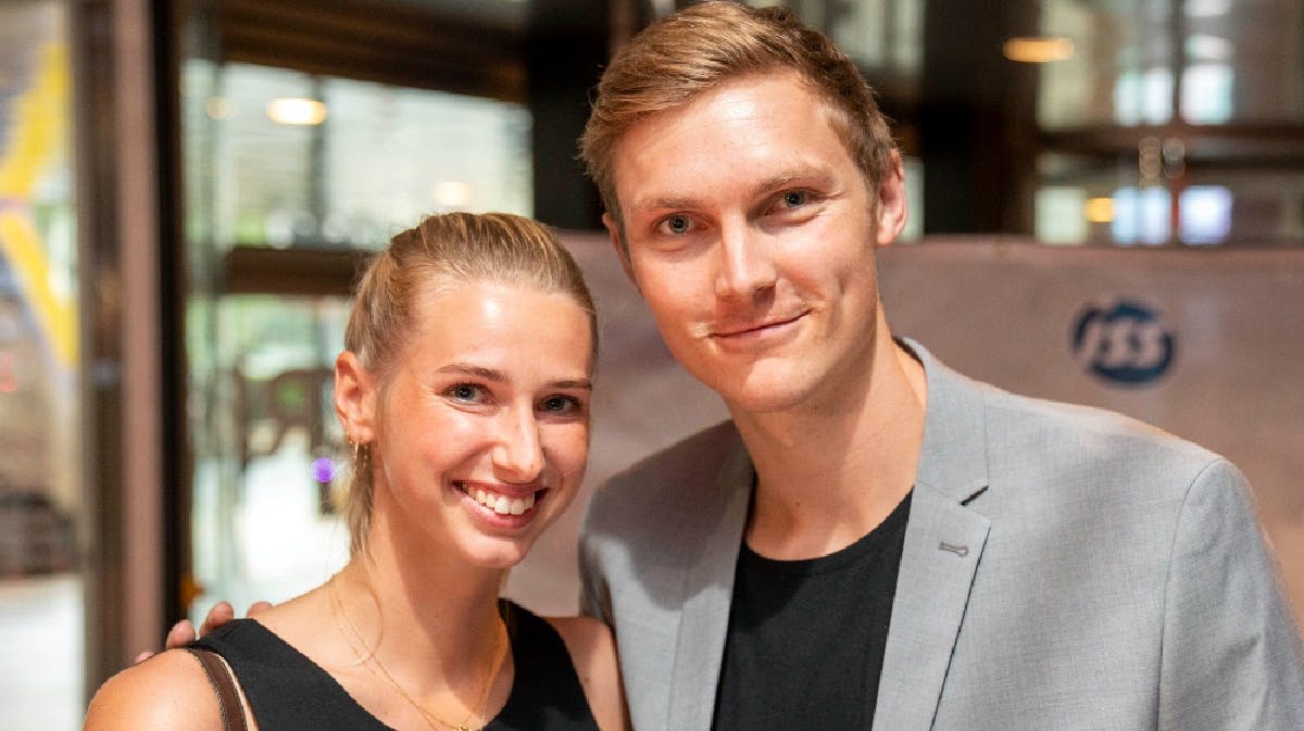 Natalia Koch Rohde og Viktor Axelsen