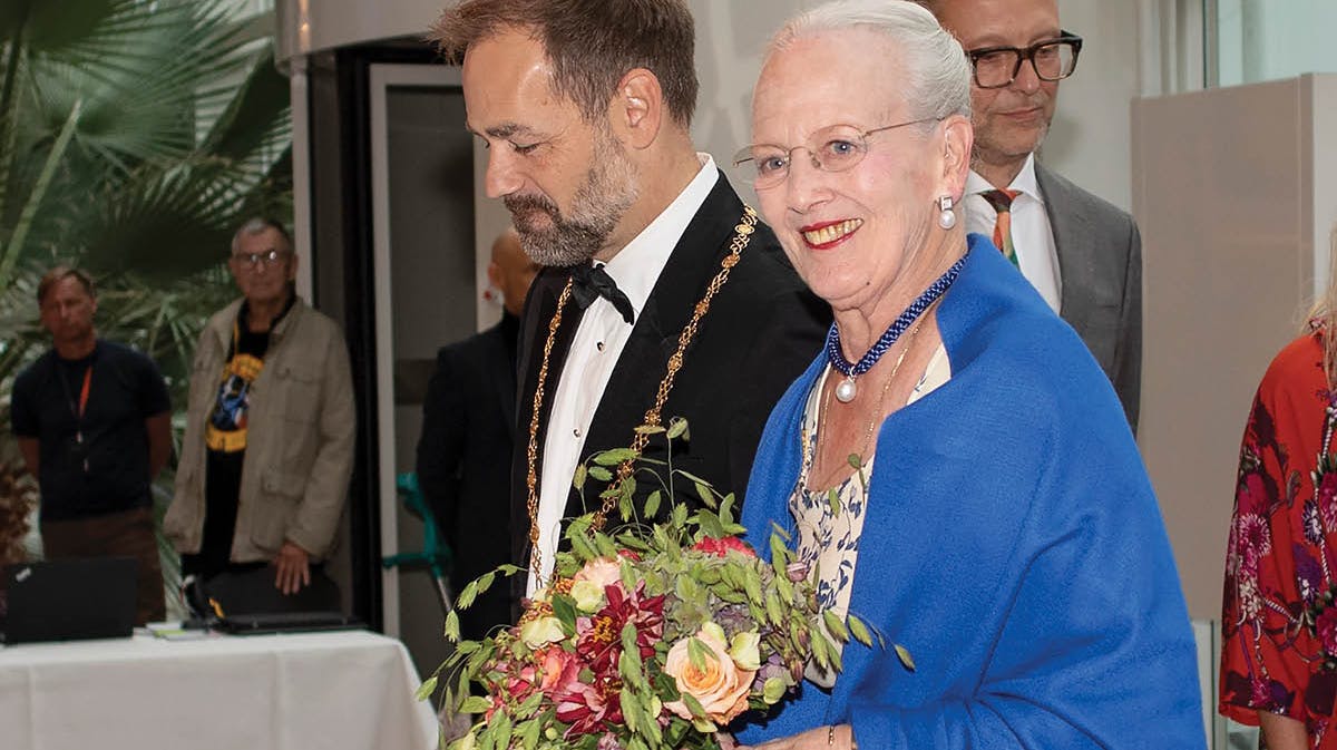 Dronning Margrethe til åbningen af Aarhus Festuge den 27. august 2021. 