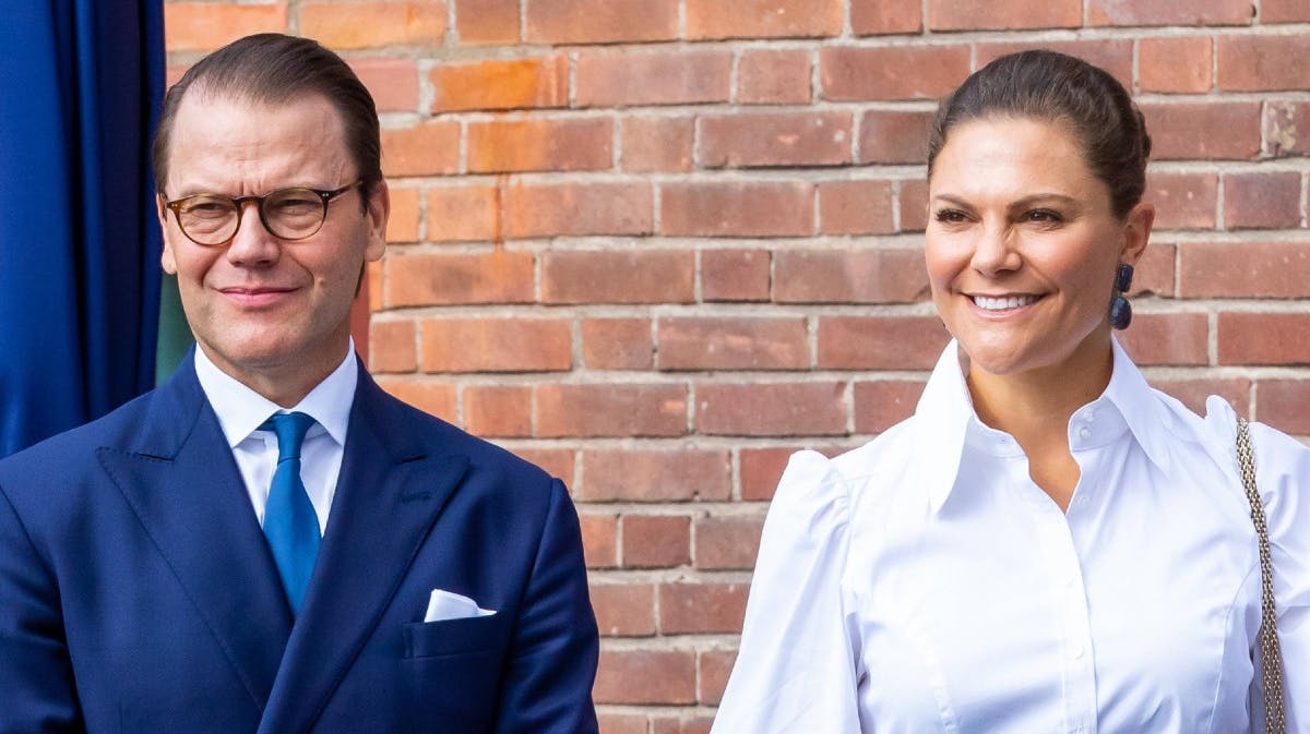 Prins Daniel og kronprinsesse Victoria. 
