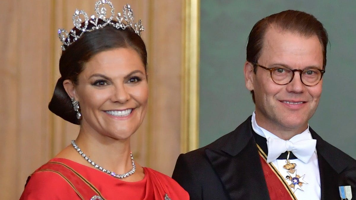 Kronprinsesse Victoria og prins Daniel