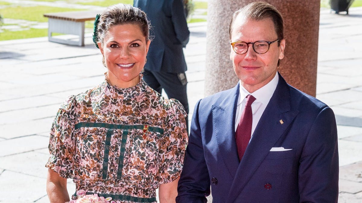 Kronprinsesse Victoria og prins Daniel